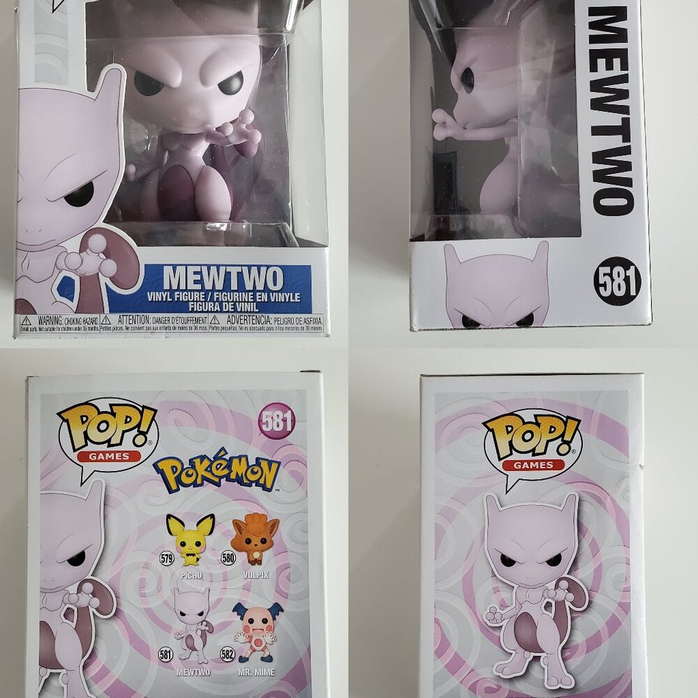 Funko Pop Games Pokemon Mewtwo 581